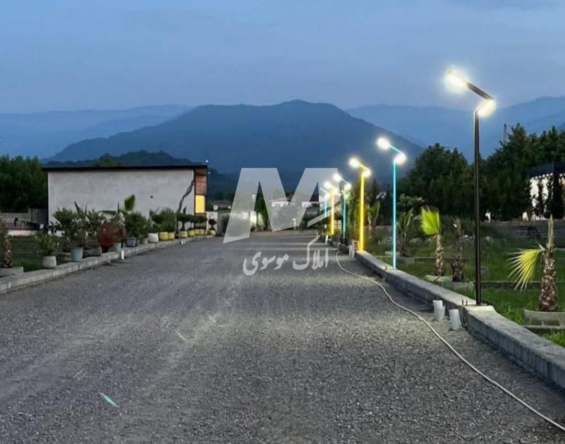 خرید زمین در نور ۲۵۰ و ۳۰۰متری شهرک برند جنگلی سند دار | ۳۰۰ متر
