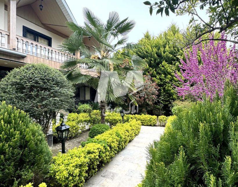 خرید ویلا باغ امیرآباد چمستان نما هشتی ۵۸۰ متری فول مبله استخردار | 580 متر