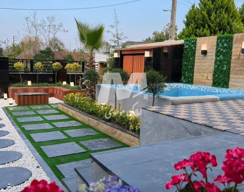 خرید ویلا در نعمت آباد چمستان ۲۵۰ متری استخر چهار فصل | 250 متر