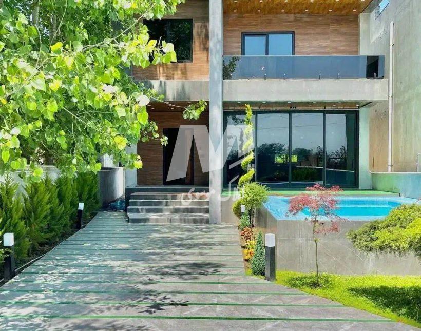 خرید ویلا مازندران نور مدرن ۳۵۰ متری استخردار نزدیک به دریای نور | 350 متر