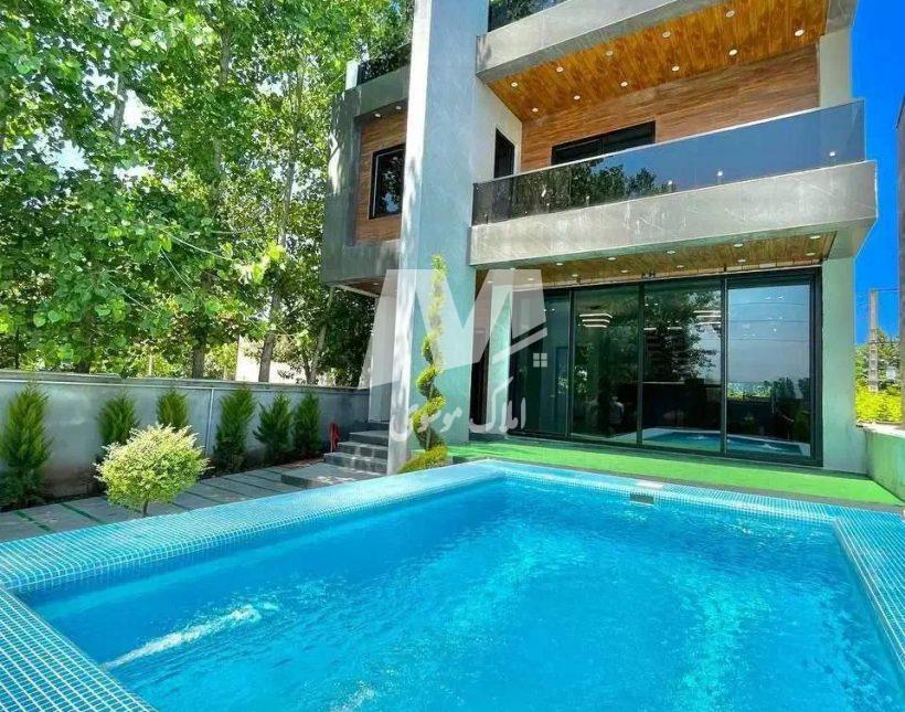 خرید ویلا مازندران نور مدرن ۳۵۰ متری استخردار نزدیک به دریای نور | 350 متر
