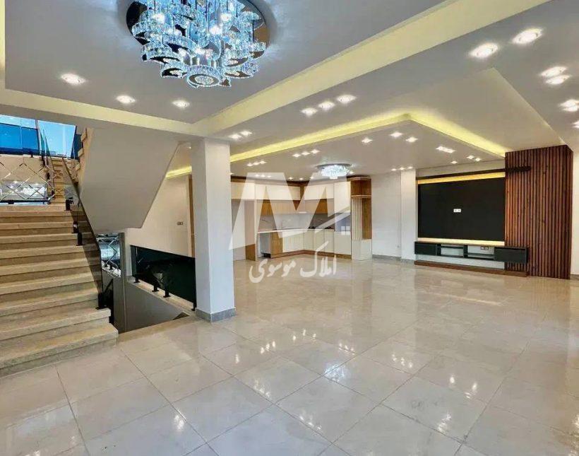 خرید ویلا چمستان مازندران ۳۰۰ متری استخردار هوشمند ویو جنگل | 300 متر
