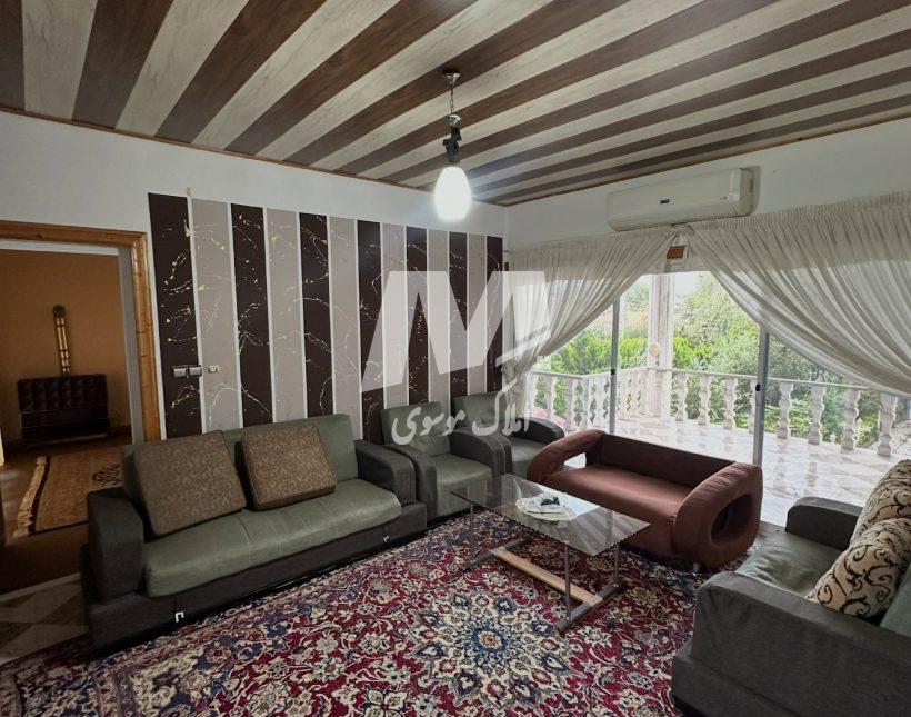 خرید ویلا باغ مبله منطقه آپادانا چمستان | 550 متر