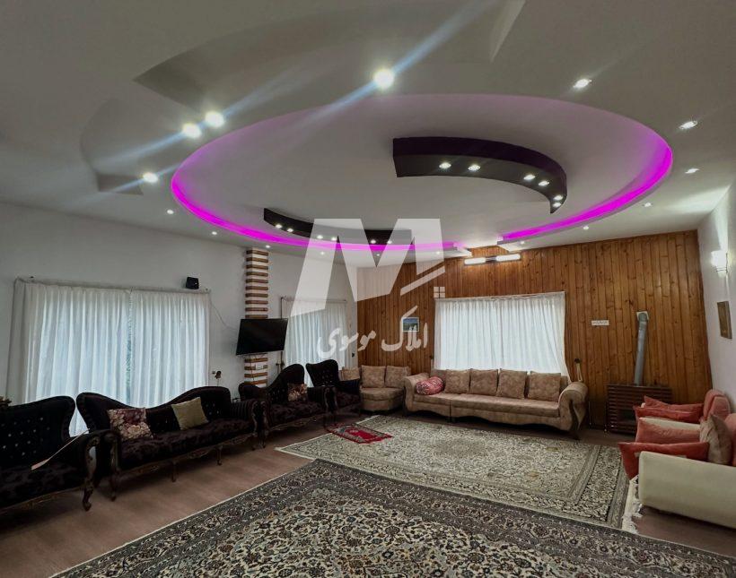 خرید ویلا باغ مبله منطقه آپادانا چمستان | 550 متر
