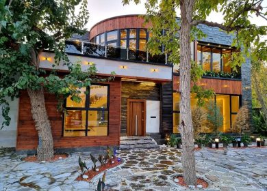 خرید ویلا در چمستان آهودشت ۴۰۰ متری با استخر داخلی و جکوزی | ۴۰۰ متر