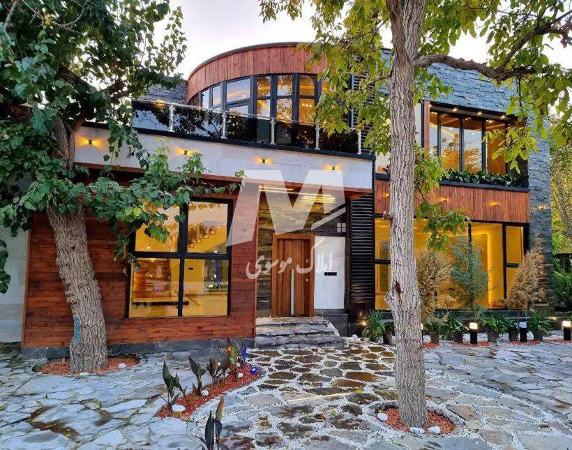 خرید ویلا در چمستان آهودشت ۴۰۰ متری با استخر داخلی و جکوزی | ۴۰۰ متر