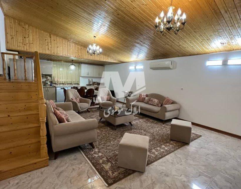 خرید ویلا در چمستان 250 متر نیم پیلوت مبله سند دار بهدشت | ۲۵۰ متر