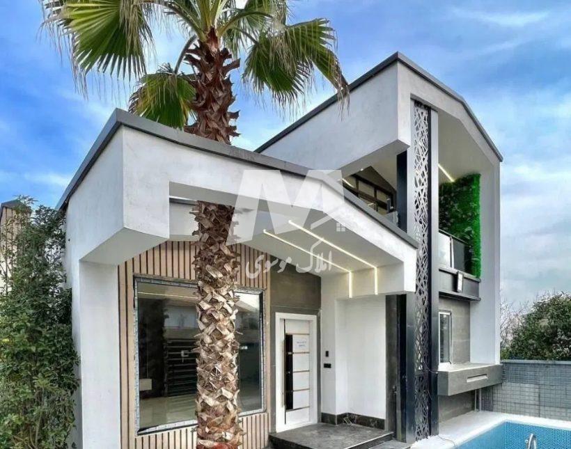 خريد ويلا مدرن شهركي زیر قیمت منطقه با استخر چهار فصل در کیابسر | 220 متر