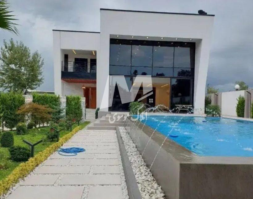 خريد ويلا دوبلكس مستقل با استخر ٤ فصل و ويو جنگلي در اليمالات | 450 متر