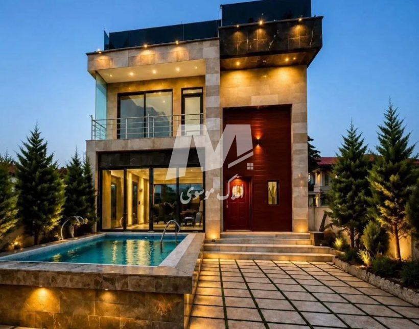 خريد ويلا دوبلكس مستقل سند دار با روف گاردن و ويو ابدي جنگل | 350 متر