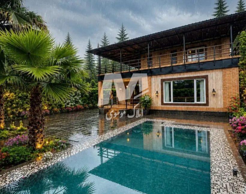 خريد ويلا باغ ٥٧٠ متري فول فرنيش استخردار قواره يك جنگل | 570 متر