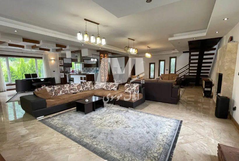 خريد ويلا باغ ٥٧٠ متري فول فرنيش استخردار قواره يك جنگل | 570 متر