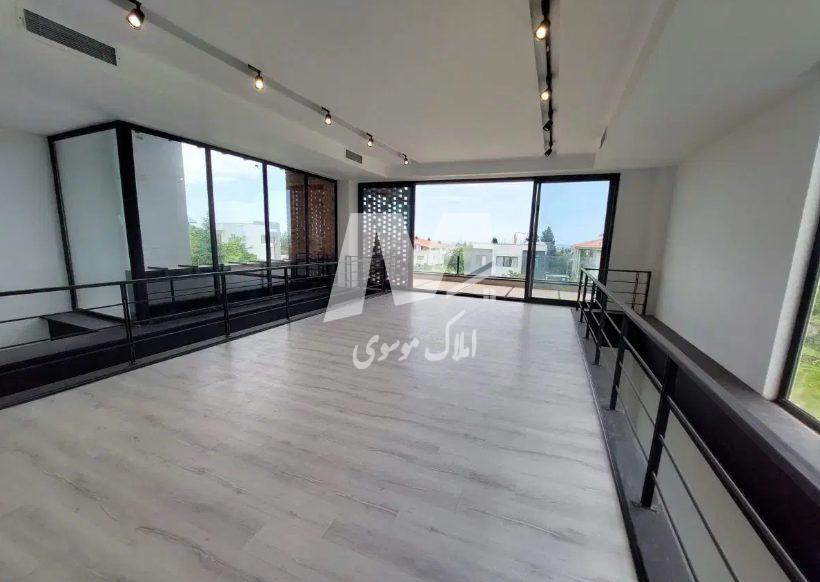 خريد ويلا دوبلكس مدرن شهركي با استخر و ويو ابدي دريا و جنگل | 600 متر