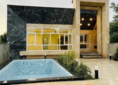 خريد ويلا فلت مدرن مستقل سند دار با استخر ٤ فصل در نور | 220 متر