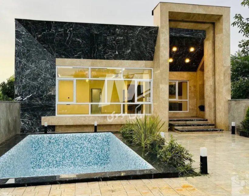 خريد ويلا فلت مدرن مستقل سند دار با استخر ٤ فصل در نور | 220 متر