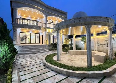 فروش ويلا نما كلاسيك ٣٩٠ متري با استخر و جكوزي در باريكلا چمستان | 330 متر