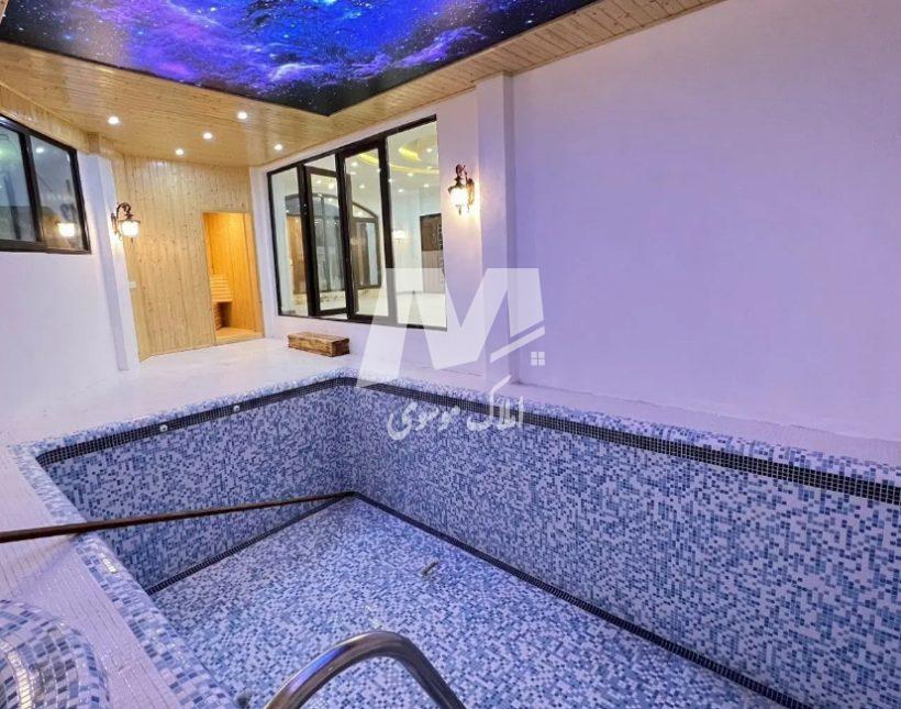 فروش ويلا نما كلاسيك ٣٩٠ متري با استخر و جكوزي در باريكلا چمستان | 330 متر