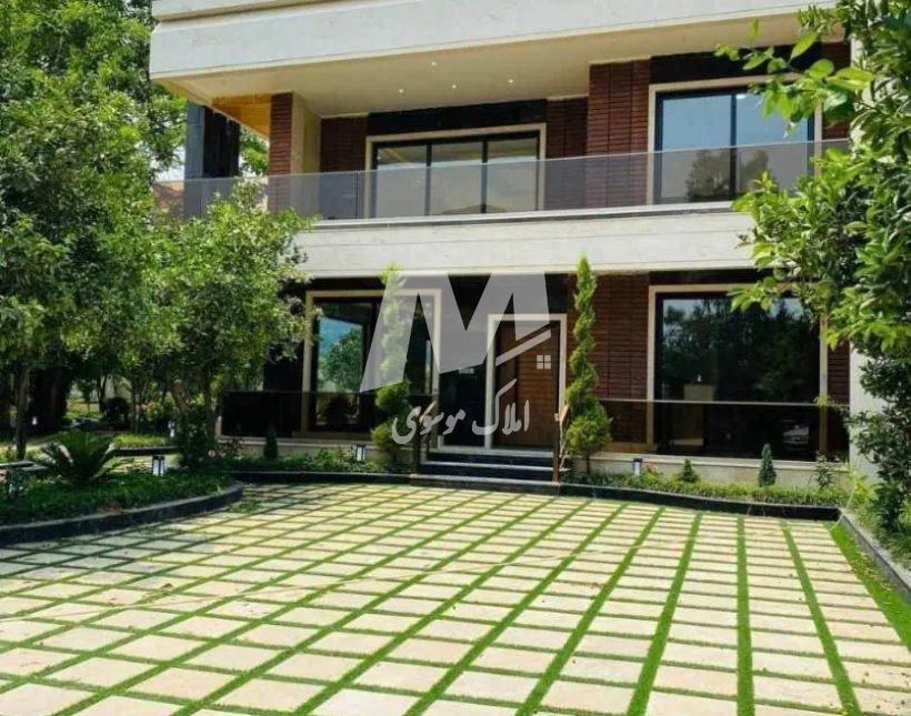 فروش ويلا باغ ٣٥٠ متري مدرن منطقه اميرآباد چمستان | 350 متر