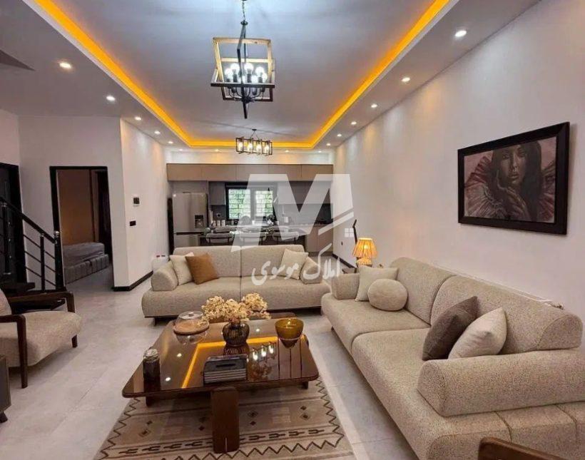 فروش ويلا نيم پيلوت مبله با سند تك برگ در عبدل ده چمستان | 240 متر