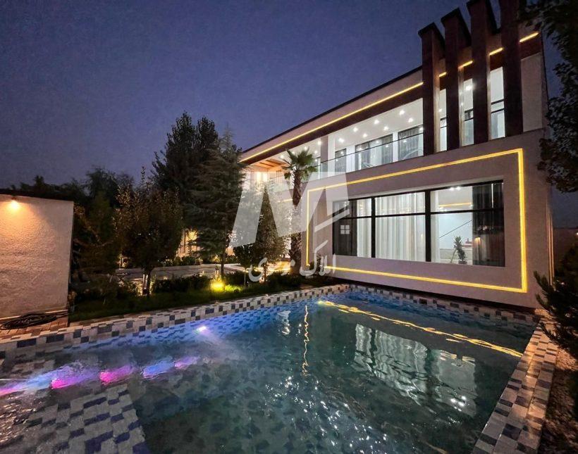 خرید ویلا نور مازندران ۳۰۰ متری هوشمند استخردار فول امکانات | 300 متر