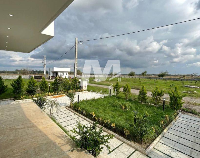 فروش ویلای 300 متری با نمای مینیمال سفید در کیابسر چمستان | 300 متر
