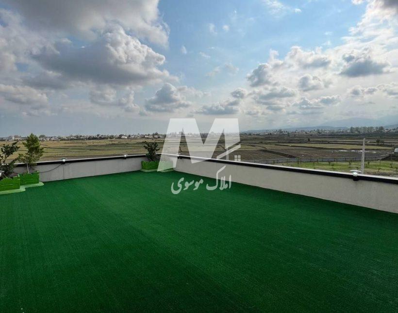 فروش ویلای 300 متری با نمای مینیمال سفید در کیابسر چمستان | 300 متر