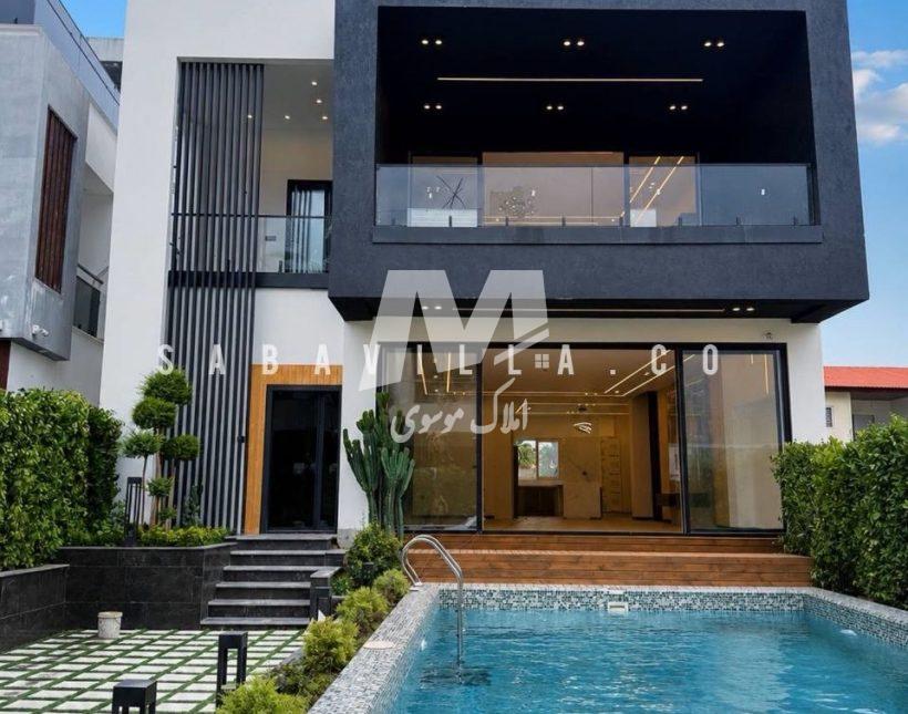 فروش ویلای استخردار شهرکی 350 متری با سند در نصرت آباد نور | 350 متر