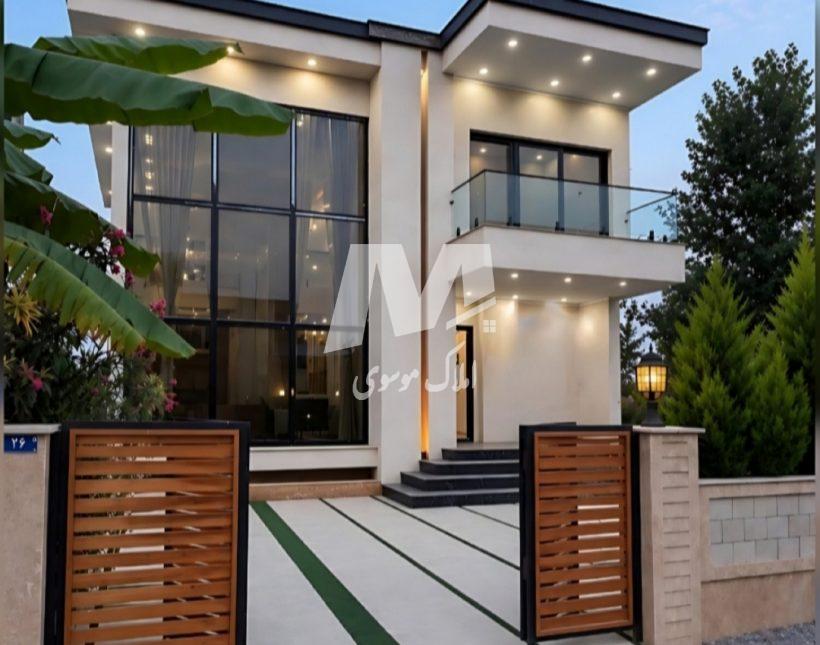 خرید ویلا دوبلکس مدرن 200 متری مبله نعمت آباد چمستان | ۲۰۰ متر