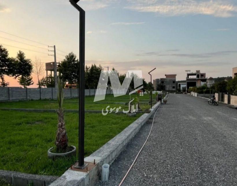 خرید زمین در نور ۳۰۰ متری شهرک برند جنگلی مدارک کامل | ۳۰۰ متر